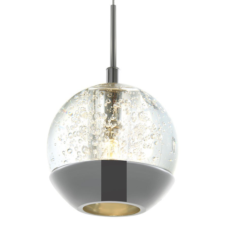 13 Light Multi Light Pendant, Chrome