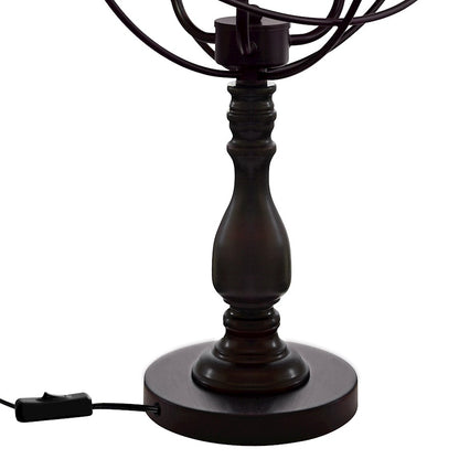 Arza Table Lamp, Brown