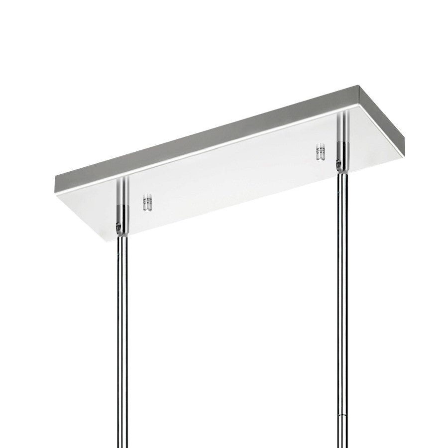 26 Light Up Chandelier, Pearl Black