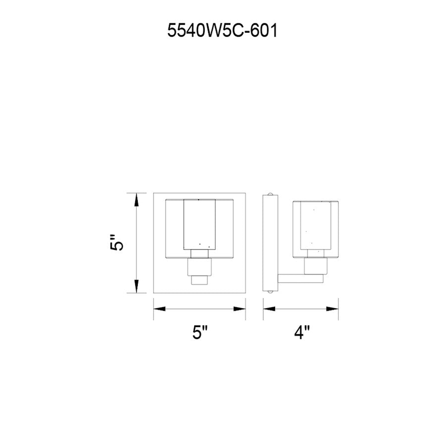 1 Light Wall Sconce