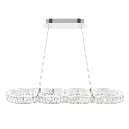 Odessa Chandelier, Chrome