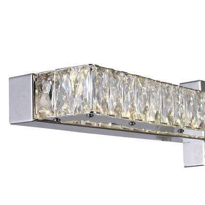 Milan 32" Bathroom Vanity Light, Chrome