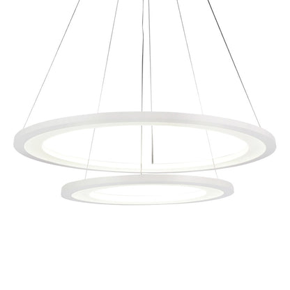 Alloha 20" Chandelier, White