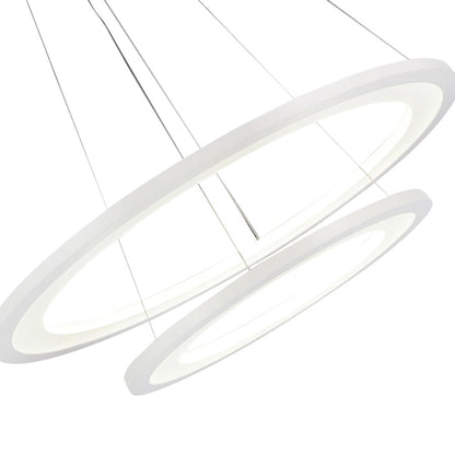 Alloha 20" Chandelier, White