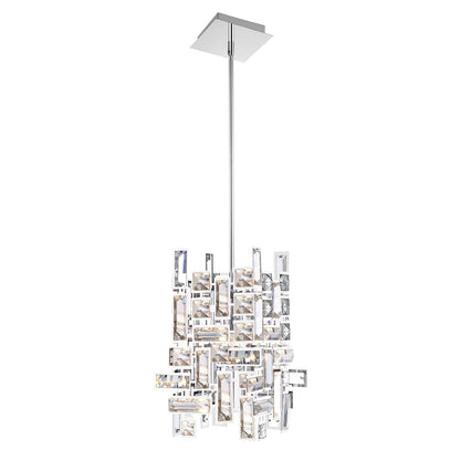 CWI Lighting Arley 1 Light Mini Chandelier, Chrome - 5689P6-1-S-601