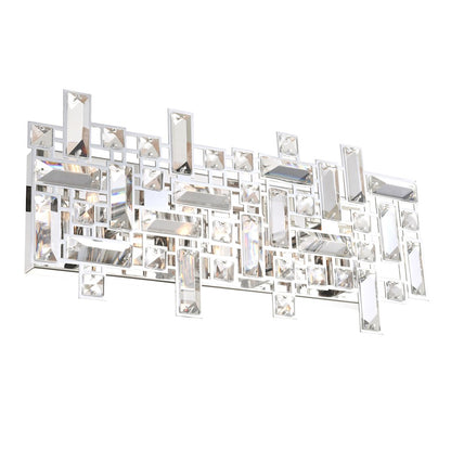 4 Light Bathroom Vanity Light, Chrome