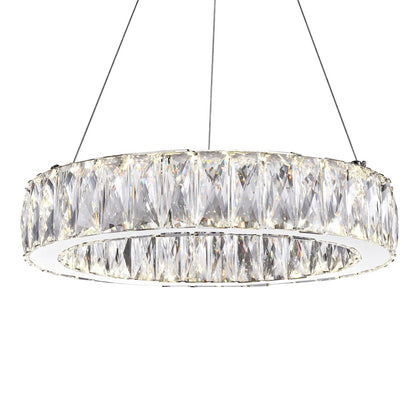 Juno 16" Chandelier, Chrome