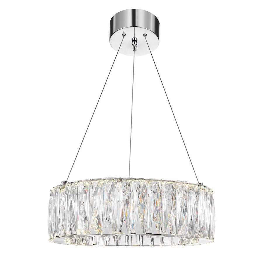 CWI Lighting Juno Chandelier, Chrome - 5704P16-1-601-B