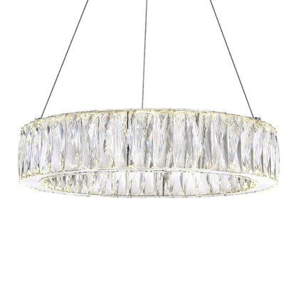 Juno 20" Chandelier, Chrome