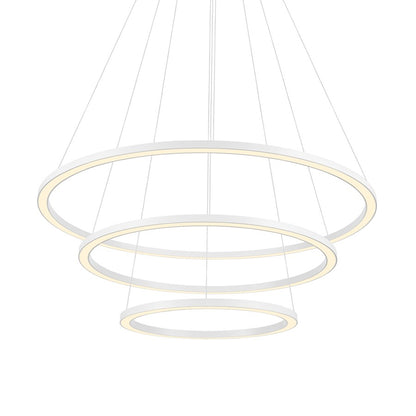 Chalice 31" Chandelier, White