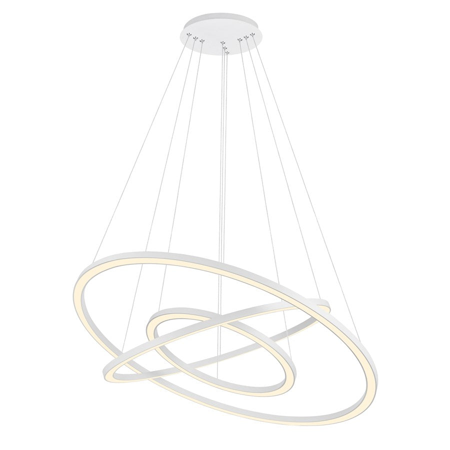 Chalice 31" Chandelier, White