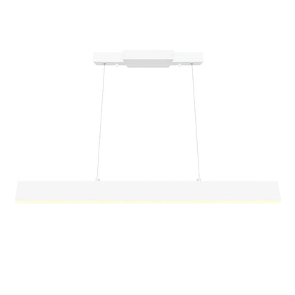 Krista 36" Chandelier, Satin White