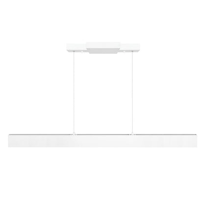 Krista 47" Chandelier, Satin White