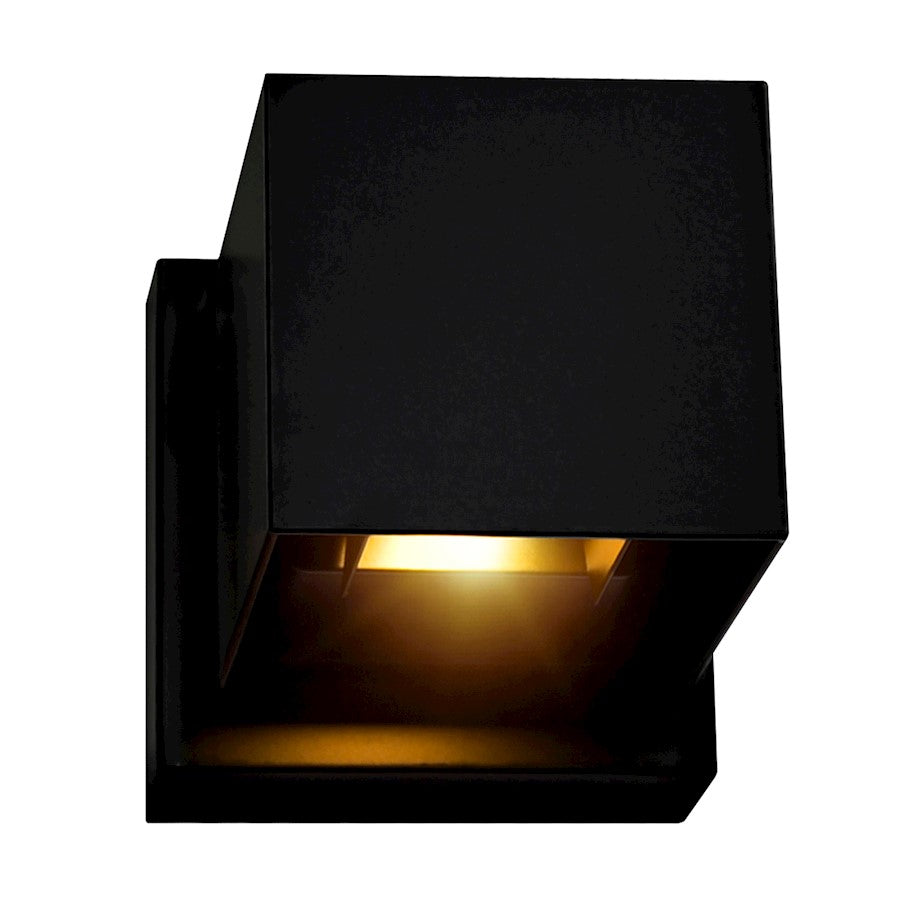 CWI Lighting Lilliana 4" Wall Light, Black - 7148W4-101-S