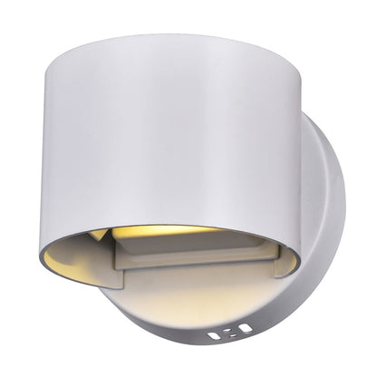 CWI Lighting Lilliana 5" Wall Light, White - 7148W5-103-R