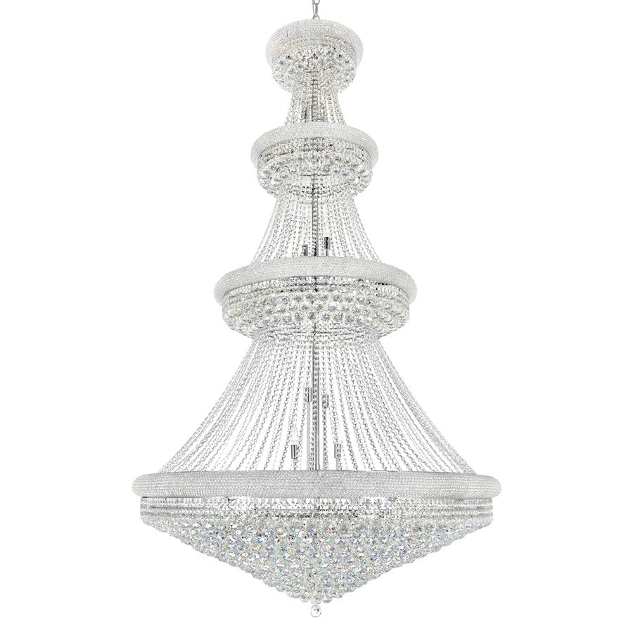 CWI Lighting Empire 42 Light Down Chandelier, Chrome - 8001P50C