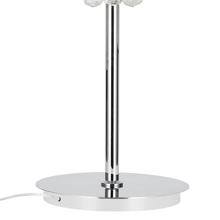 CWI Lighting Empire 6 Light Table Lamp, Chrome