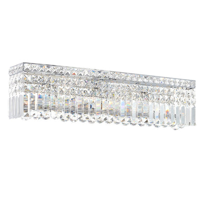 CWI Lighting Colosseum 6 Light Vanity Light, Chrome - 8005W26C-RC