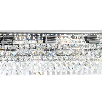 7 Light Bathroom Vanity Light, Chrome