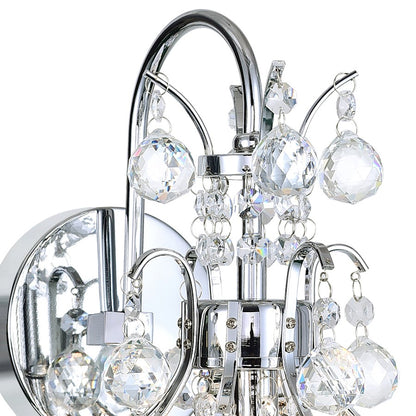 Princess 1 Light Wall Light, Chrome