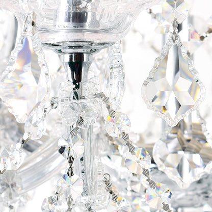 84 Light Up Chandelier, Chrome