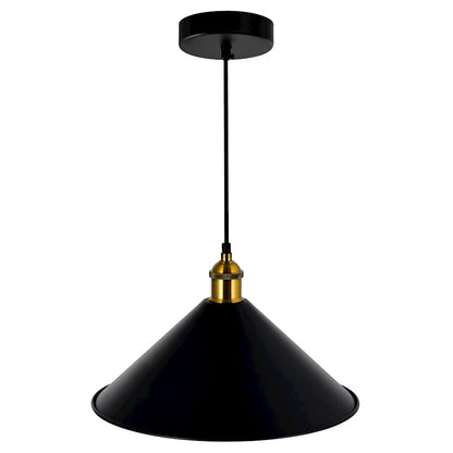 1 Light 14" Mini Pendant, Black