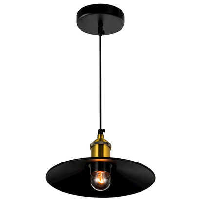 1 Light Mini Pendant, BK