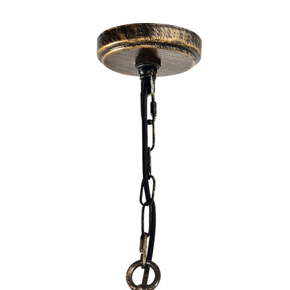 1 Light 14" Down Mini Pendant, Antique Copper