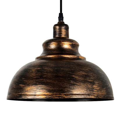 1 Light Down Mini Pendant, Antique Copper