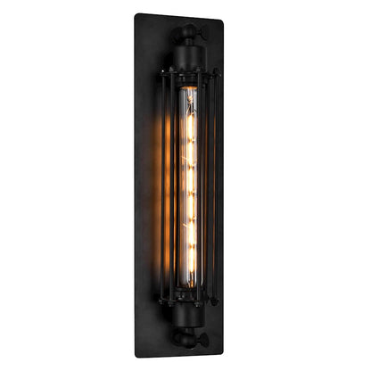 CWI Lighting Kiera 1 Light Wall Light, Black - 9613W4-1-101