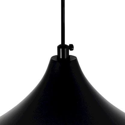 1 Light Down Mini Pendant, Black