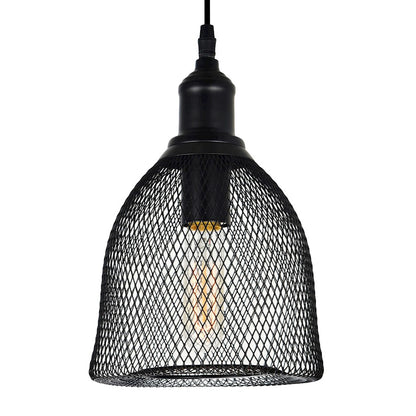 1 Light Down Mini Pendant, Black