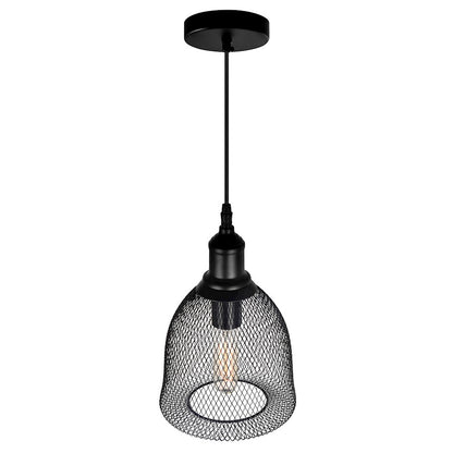 1 Light Down Mini Pendant, Black