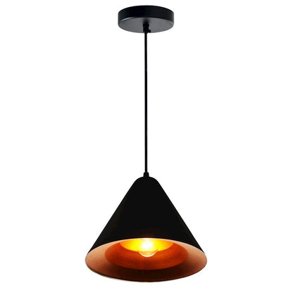 CWI Lighting Keila 1 Light Down Pendant, Black - 9666P10-1-143