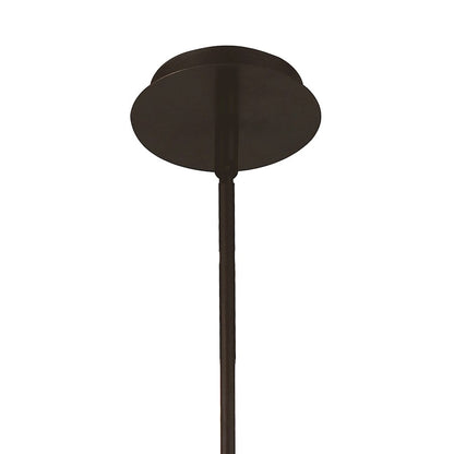 5 Light Up Pendant, Brown