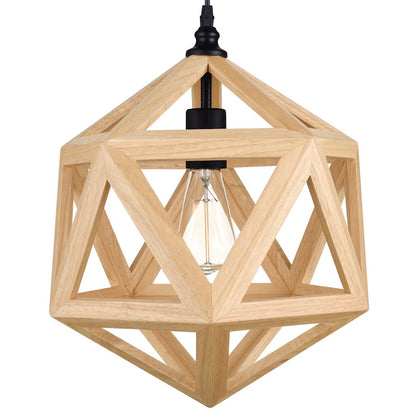 1 Light Pendant, Black