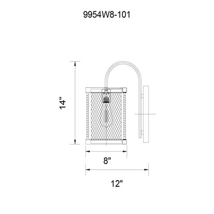 1 Light Wall Sconce