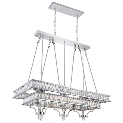 CWI Lighting Shalia 20 Light Chandelier, Chrome - 9972P47-20-601