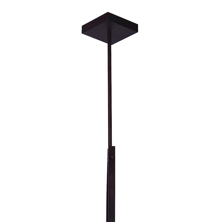 1 Light Drum Shade Mini Pendant, Black