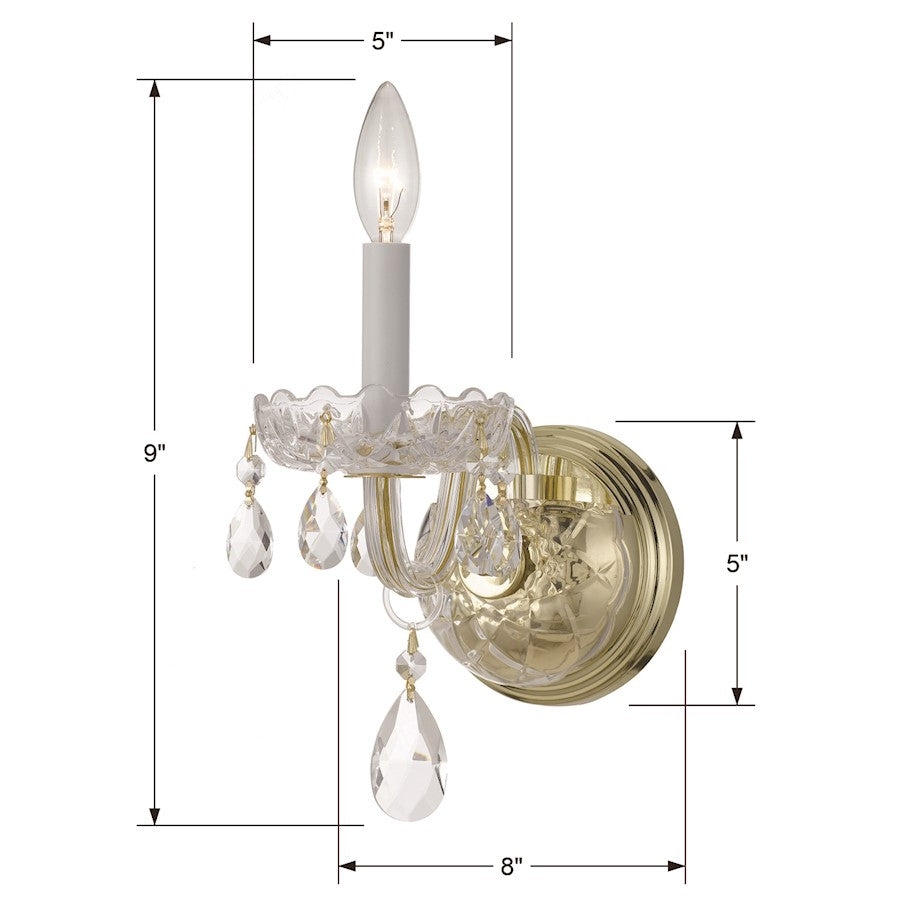 Crystal Wall Sconce