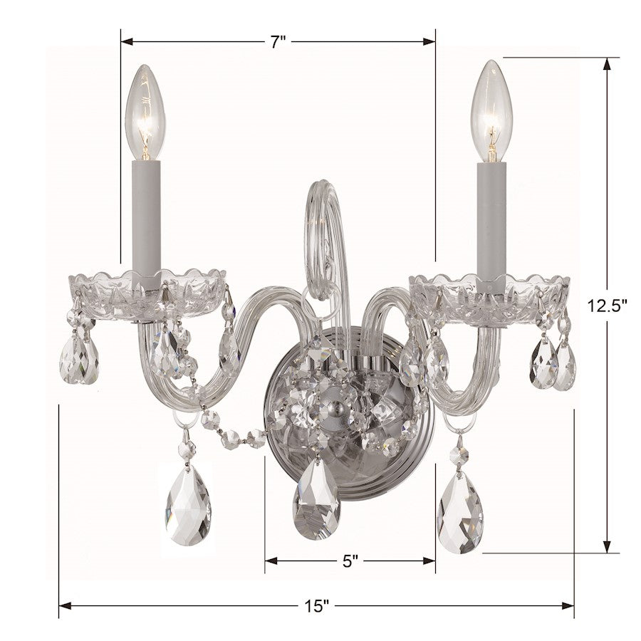 Crystal Wall Sconce
