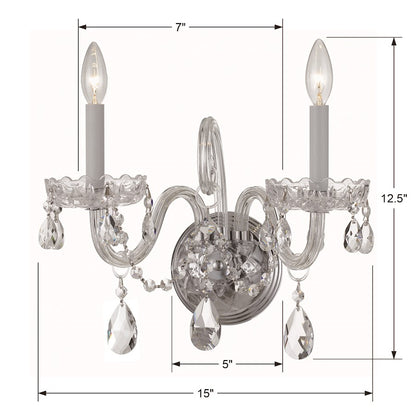 Crystal Wall Sconce