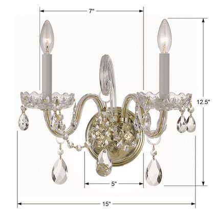 Crystal Wall Sconce