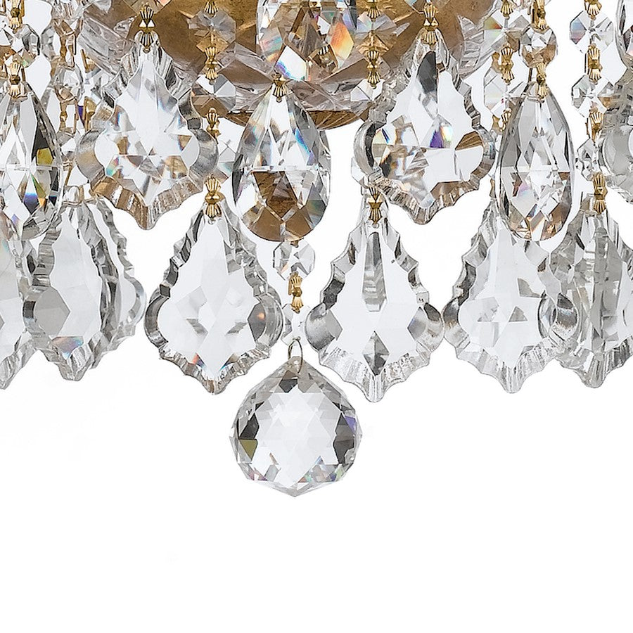 Crystorama Maria Theresa 5 Light Semi Flush Mount