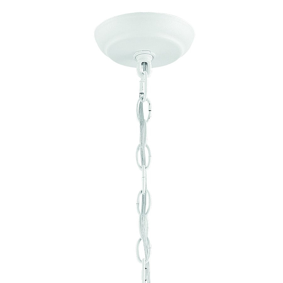 Broche Chandelier, Matte White