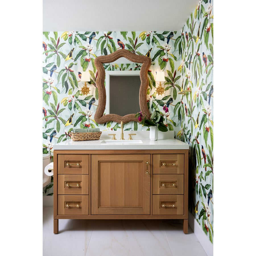 Crystorama Broche 1 Light Sconce, Gold/White