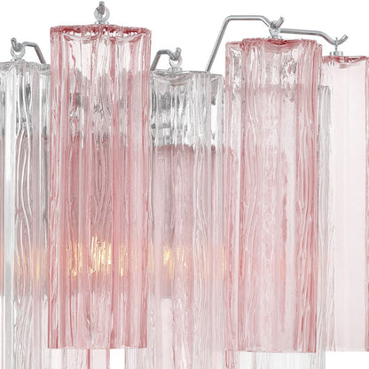 Crystorama Addis 2 Light 15" Sconce, Chrome/Spring