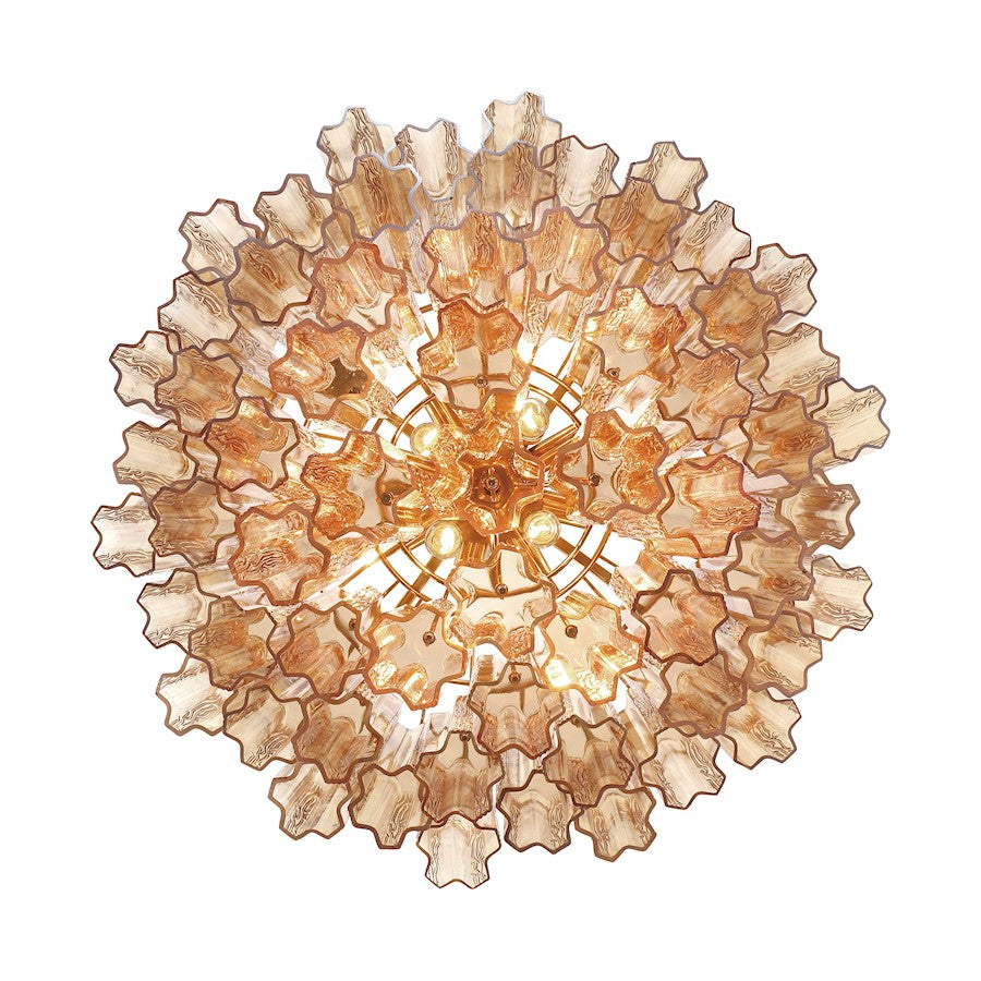 Addis Chandelier, Brass