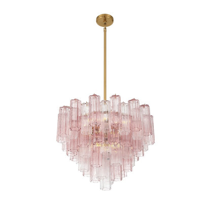 Crystorama Addis 12 Light Chandelier, Brass/Gold/Spring