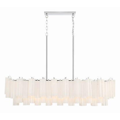 14 Light Chandelier, Polished Chrome